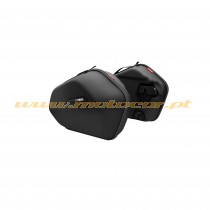 Malas flexíveis laterais em ABS