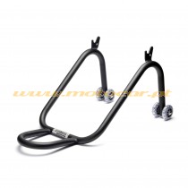 Descanso para roda traseira